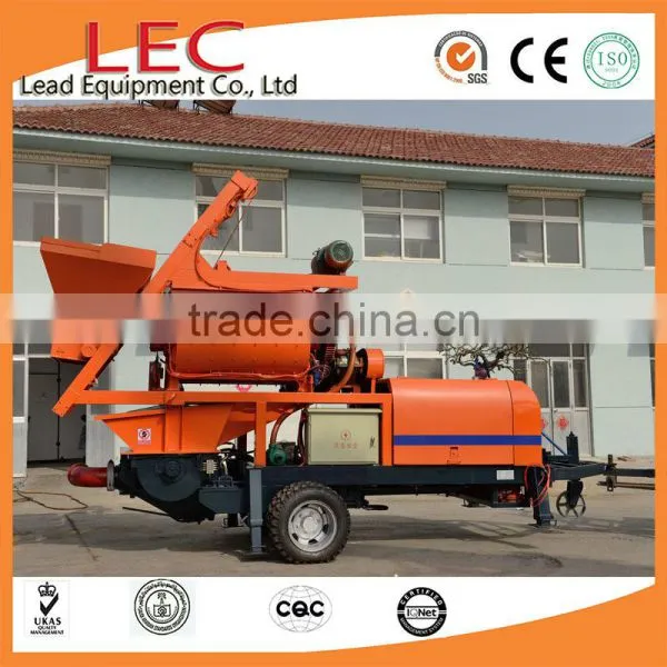 JBT30 P1 30CBM per Hour Mini Trailer Concrete Mixer Pump photo-6