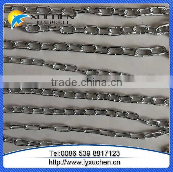 Straight Welded Steel Link Chain Standard DIN763 Link Chain With Best Factory Price photo-3