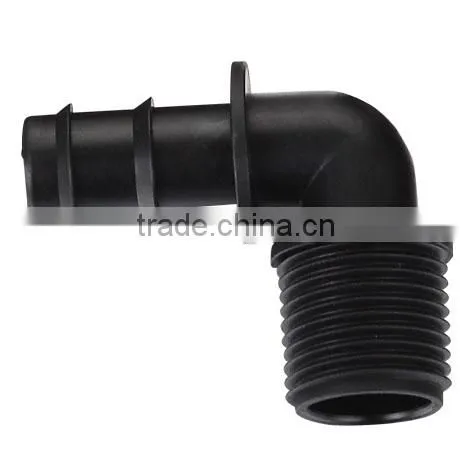 Irrigation PE Pipe Fitting 90 Degree Elbow Connector photo-3