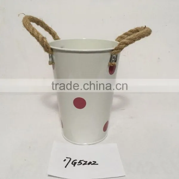 Wholesale Bulk Home Garden Decorative Indoor Rope Hanging Rectangular Flowerpot Planters photo-5