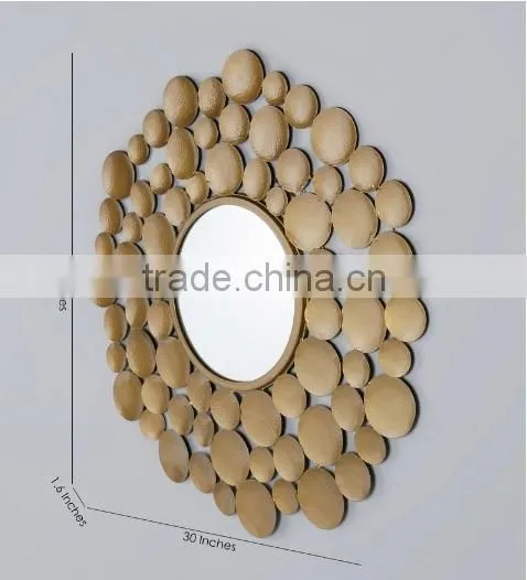 Hendicraft Metal Wall Mirrors Home Decor | Wall Mirrors Wholesale photo-2