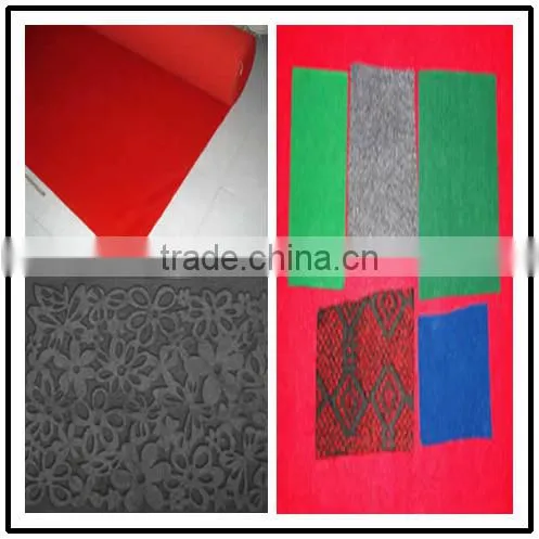 Chinese Nonwoven Needle Felt Exhibition Carpet photo-2