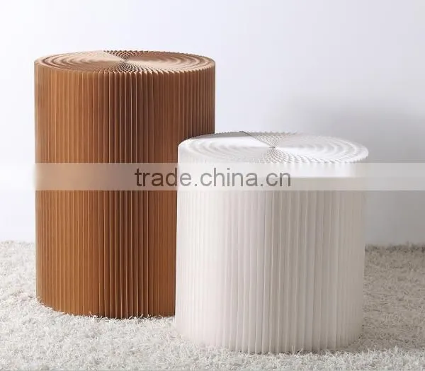 Hot Selling & Fashion Home Decorating Modern Paper Living Room Folding Flexible Chair Furniture Systems Sliding Furniture photo-4