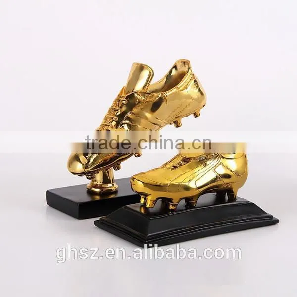 Best Selling Golden Boot Resin Fantasy Buy Trophies photo-5