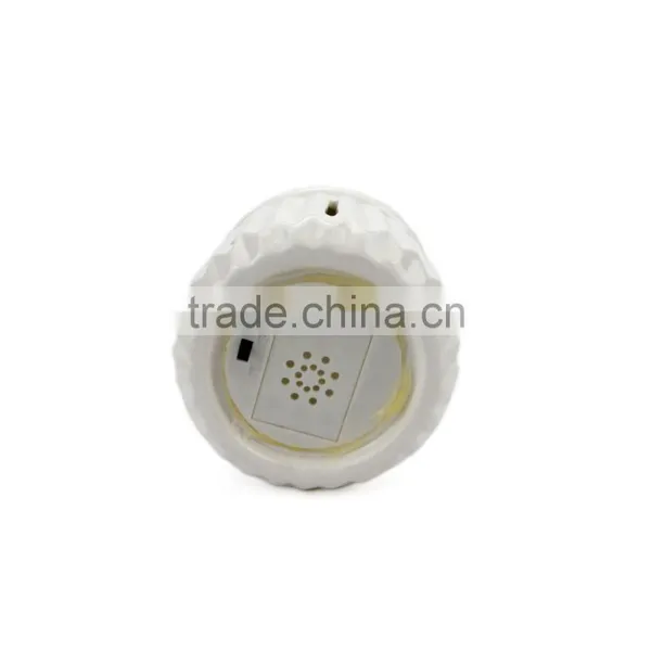 Eco-Friendly Elegant White Ceramic LED Light Hanging Candle Lanterns,Ceramic Hollow DesignTealight Candle Lanterns photo-2