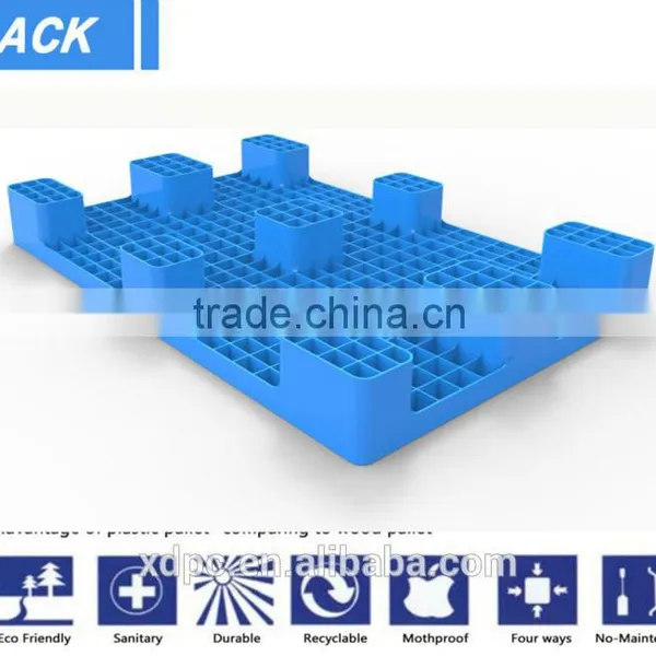 9foot Single Side Full Deck HDPE Plastic Pallet photo-3