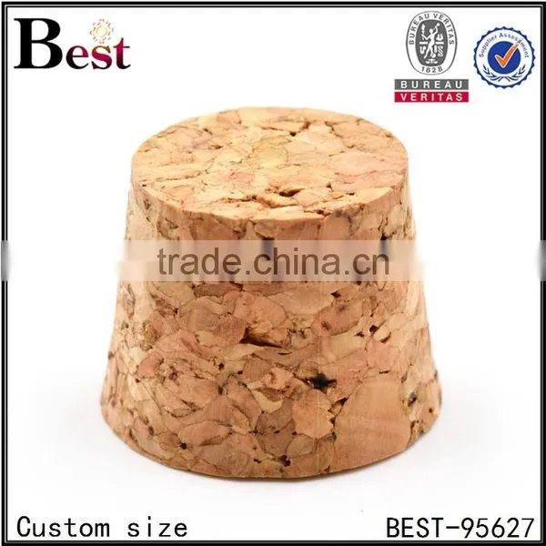 Custom Size Wooden Bottle Cork, Wooden Bottle Cork for Glass Bottle, Glass Milk Bottle Cork photo-2