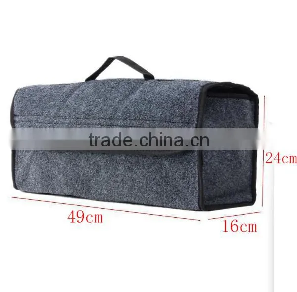 Car Trunk Cargo Organizer Collapsible Bag Storage Pocket Box Case Holder photo-4