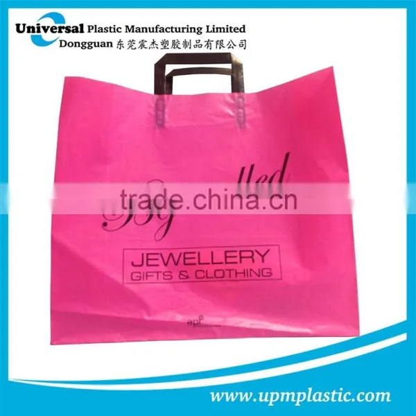Eco-friendly Degradable Disposable Flexi Loop Handle Shopping Bag photo-2