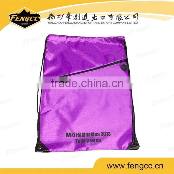 Best Selling Polyester Travel Drawstring Sports Bag For Travelling photo-2