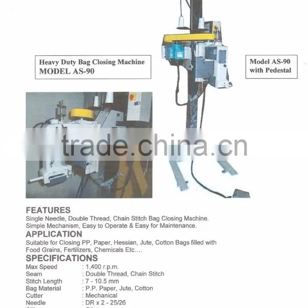 Bag Closing Machine With Pedestal photo-3