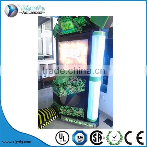 2016 New Amusement Four Players 50 Inch Ultimate War Coin Operated Gun Arcade Video Shooting Game Machine photo-6