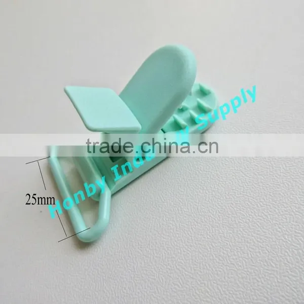Colored Plastic 25mm Pacifier Clip For Holding Toy Or Pacifier photo-6
