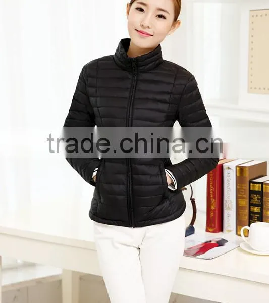 Outdoor Lightweight Ladies Duck Down Jacket photo-2