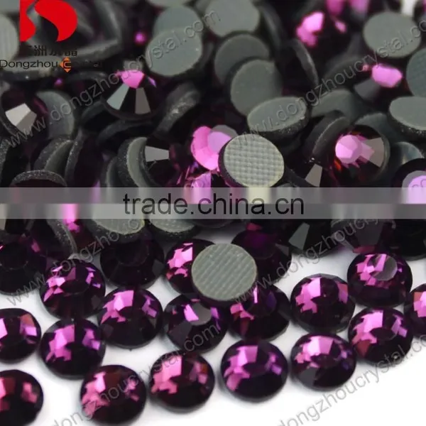 Wholesale SS34 High Quality Glass Hotfix Dmc Rhinestone for Jeans Decoration photo-3