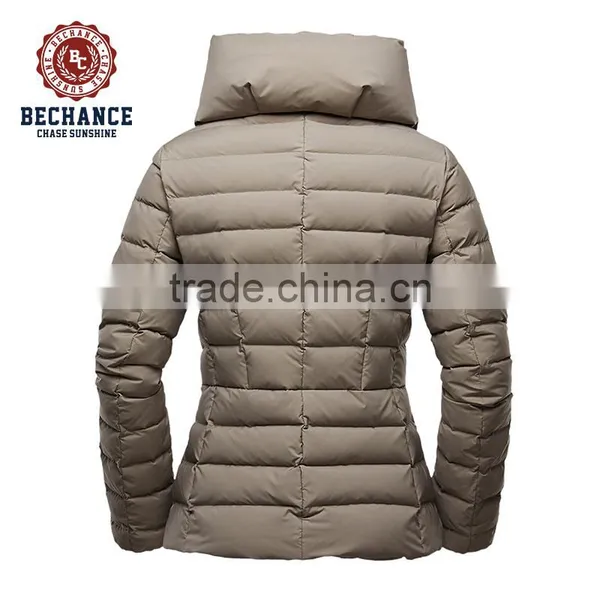 Brand Name High Collar Womens Padding Jacket for Winter photo-2