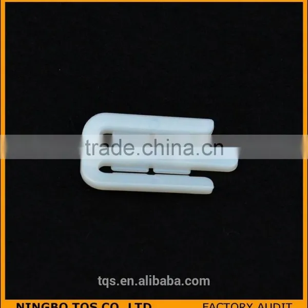 W Shape White Plastic Clips for Shirts photo-4