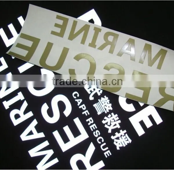 New Design Reflective Heat Transfer Logo for T-shirt photo-4