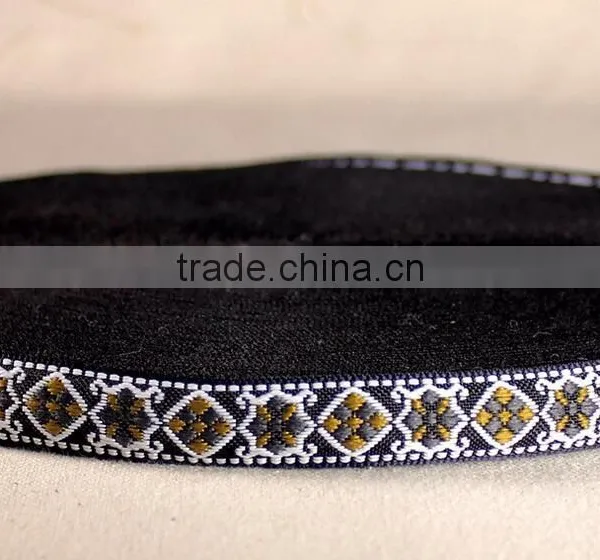 African Lace Fabric Jaquard Ethnic Lace for Dress Embroidery Decorative Trim for Garments photo-3