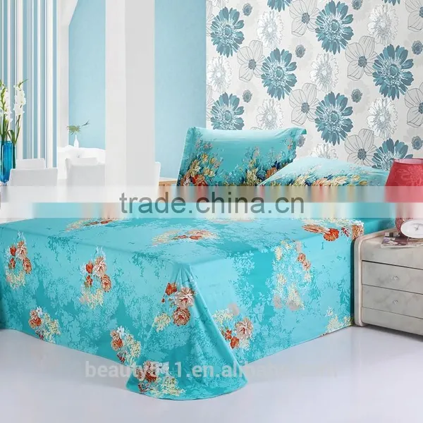 Trade Assurace Wholesale Four Season Used Hotel Bedspreads Flat Fitted Sheets/Hotel Bed Sheet BS386 photo-3