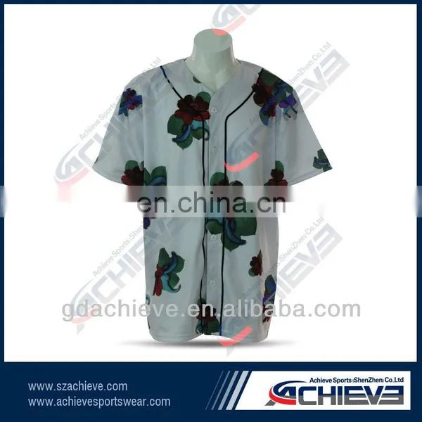 Wholesale Digital Printing Baseball Jersey/sport Uniforms