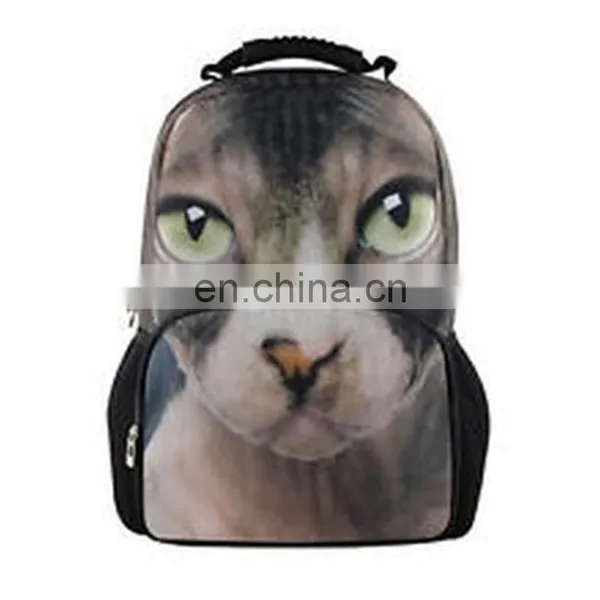 Hot Sale Design Cat Backpack School Bag Animal Cartoon School Bag Pillow for Adults photo-5