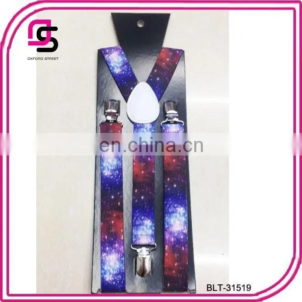 Hot Sell Children Solid Colour Suspender Love Suspender Junior Suspender