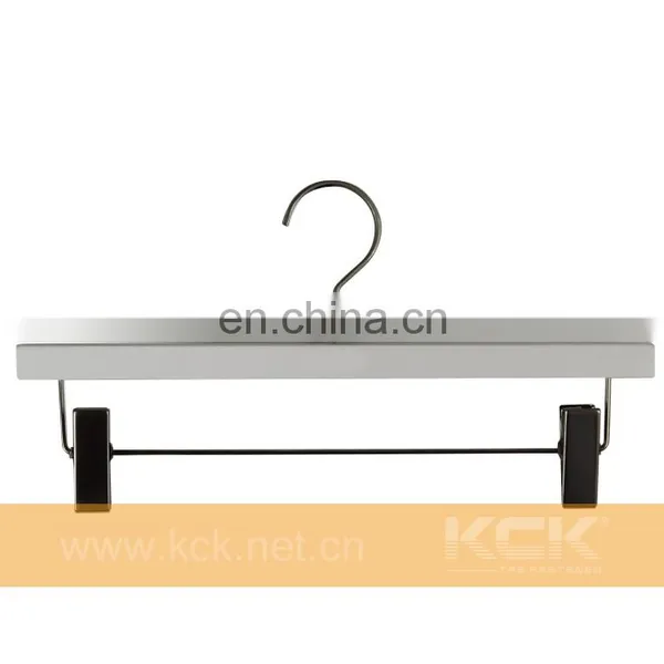 KCK 7601 Wooden Pants Hanger With Clips photo-2
