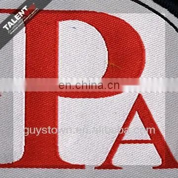 Custom Woven Embroidered Letters and Numbers Bordure Badge Patch for Garment Decoration photo-2