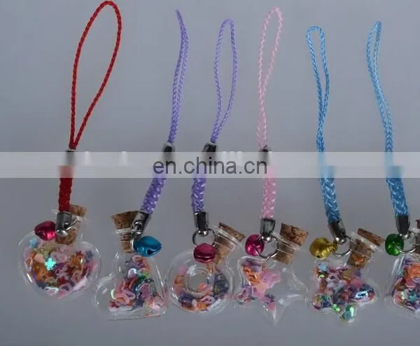 Wholesale Mini Glass Bottle Wooden Cork Stopper Coffee Color Small Empty Glass Bottles Corks photo-2