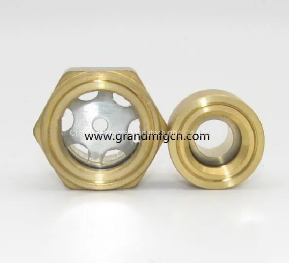 Metric Thread M16x1.5 M18x1.5 M20x1.5 M22x1.5 M24x1.5 Brass Oil Sight Glass Indicator photo-3