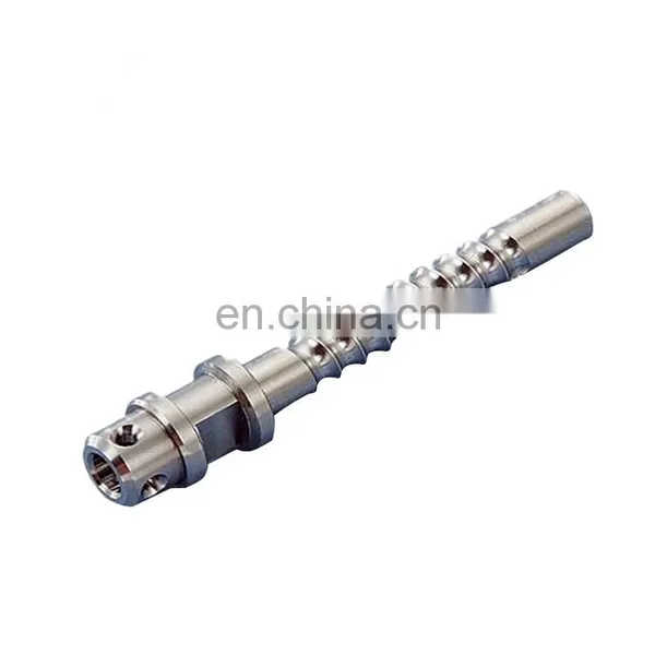Precision Steel Center Shaft Part Prototyping And Small Machine Metal Parts Model Turning Milling 5 Axis Cnc Machining photo-7