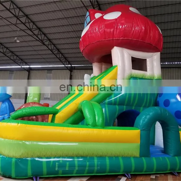 Guangzhou Inflatable Castle Bounces and Jumping Slide for Sale photo-4