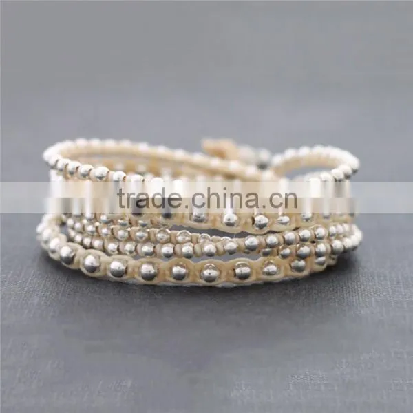 2016 Multilayer Wrap Bead Bracelet XE09-0339 photo-2