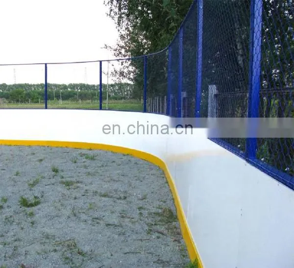 Dove Tail Joint UHMW PE Polyethylene Synthetic Ice Skate Rink Board, Dovetail Joint Ice Rink Board,dovetail Joint Uhmw pe Board photo-4