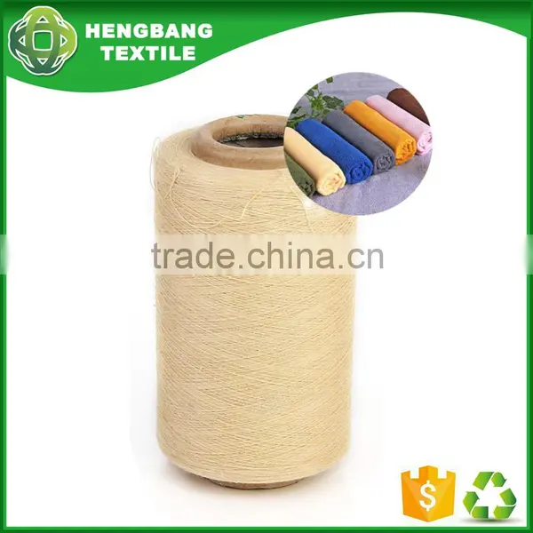 21s Recycle Regenerated Cotton Polyester Open End Terry Towel Yarn ne From the Manufacture