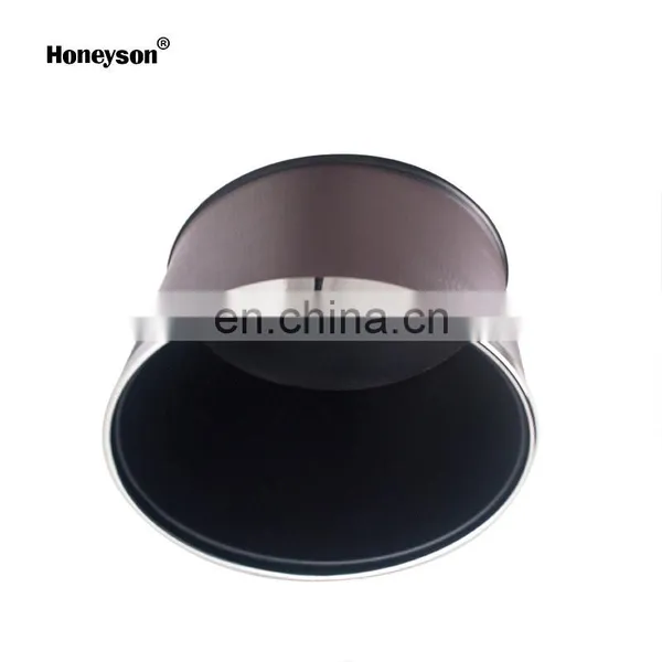 Honeyson Hot 10L Double Layer Leather Waste Bin for Hotel Room photo-3