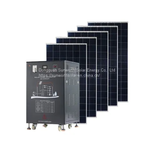Off Grid 1~5KW Solar Power Storage System With Lead-acid Battery