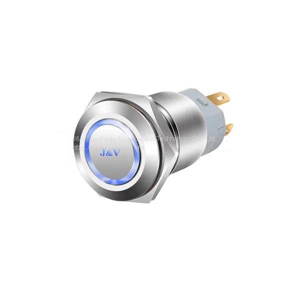 J&V Explosion-proof Metal Push Button Switch 16MM photo-4