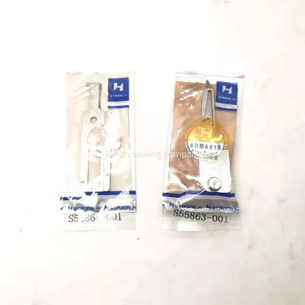 S55863-001 /S55864-001 Knife For Brother ZE8570 Z8550A/Z8560A Zigzag Sewing Machine Knife Spare Parts photo-2