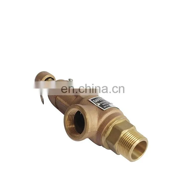 Hot Sale 1Inch Brass BSP Thread AC220V With Handle Safety Valve photo-4