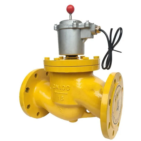High Quality Electric Brass Emergency Shut-off Valve photo-2