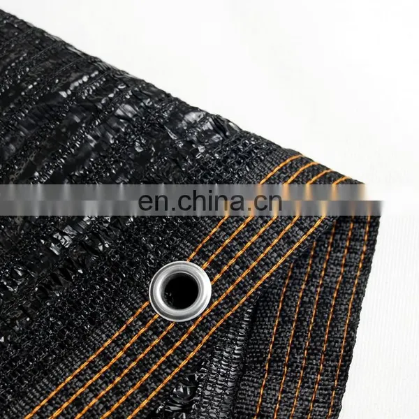 Agro Black Shade Net Hdpe Woven Shade Cloth for Agricultural Use Wind Break Nursery Shade Mesh photo-4
