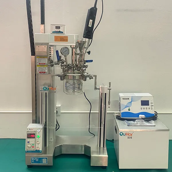 AMM-2S Laboratory Vacuum Stirring Emulsifier - Reaction Kettle for Research and Development of High Viscosity Resin Mixing photo-4