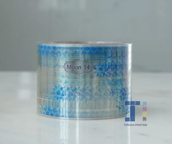 Tengjia Permanent Adhesive Printed Transparent Labels 50 Micron-150 Micron Thickness