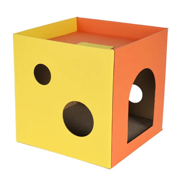MeowLove Hot Sales Scratcher Cat Play Toy Corrugated Cardboard Cat Scratcher Cat Cardboard photo-5