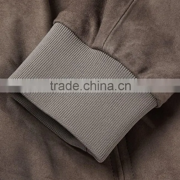 Custom Man Motorcycle Jacket Suede Fall Jacket photo-5