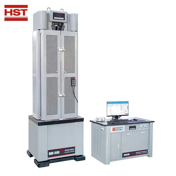 Compression Test 1000kn Universal Tensile and Wire Rope Tension Meter Servo Hydraulic Testing Machine photo-5
