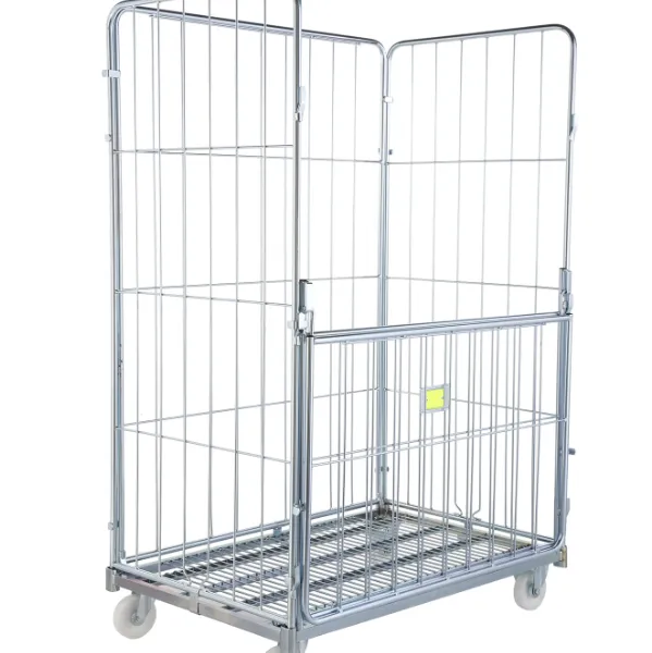 Heavy-Duty Roll Container Trolley With High Load Capacity photo-3