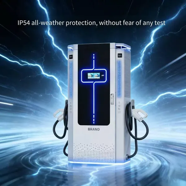 160kw new energy vehicle nine - hole dc fast charging pile with chinese characters style, suitable for home and commercial use, universal for cars, with soc system, 5 - meter gun cable, supports qr code scanning, card swiping, password and vin charging